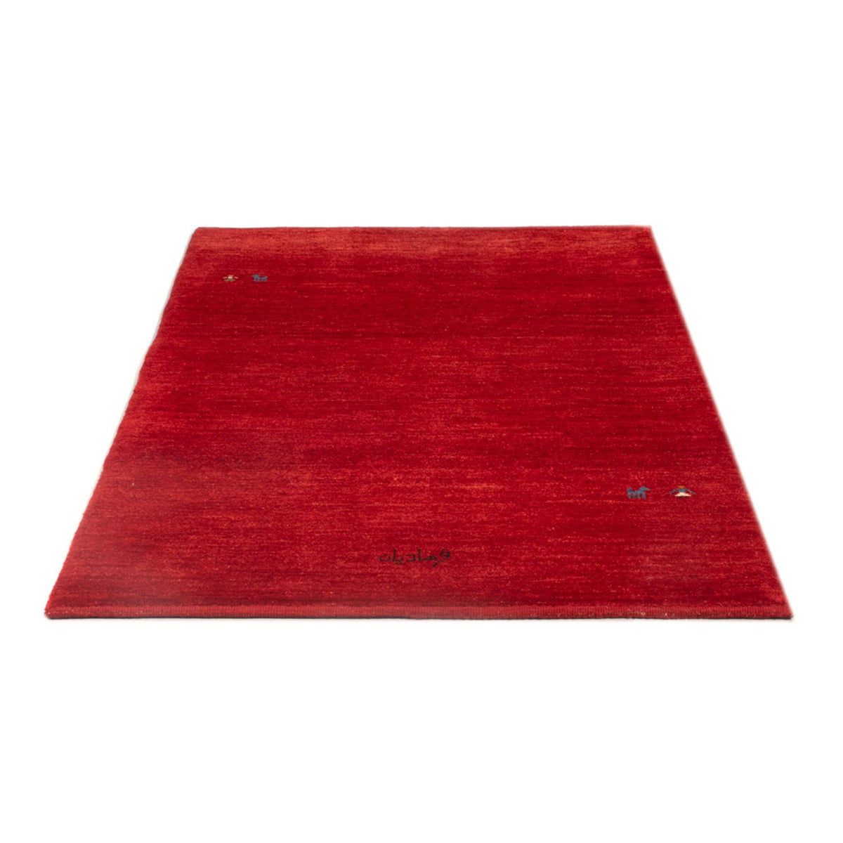 Alfombra Gabbeh - Persa - 150 x 100 cm - rojo