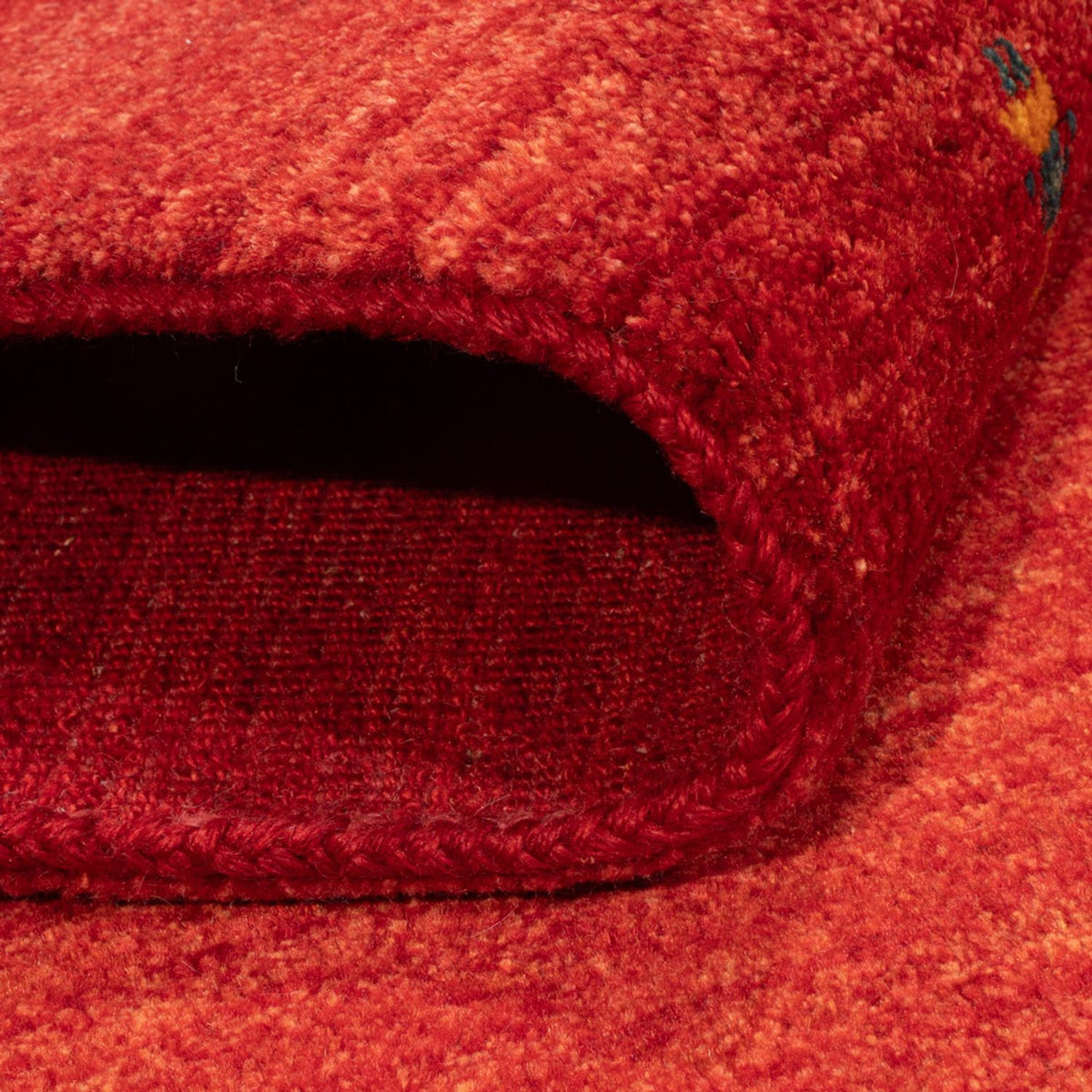 Alfombra Gabbeh - Persa - 150 x 103 cm - rojo