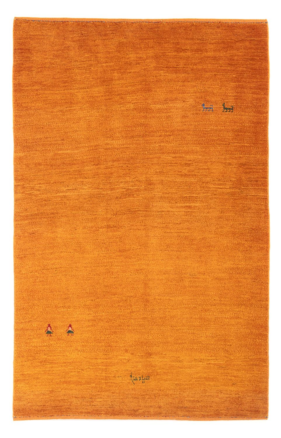 Alfombra Gabbeh - Persa - 167 x 113 cm - naranja