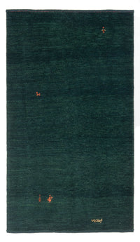 Alfombra Gabbeh - Persa - 178 x 115 cm - verde oscuro