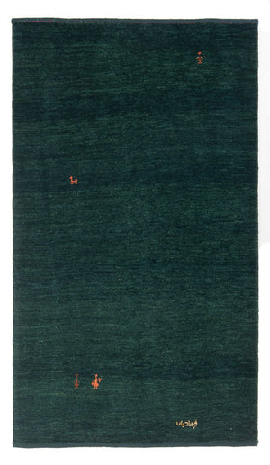 Alfombra Gabbeh - Persa - 178 x 115 cm - verde oscuro