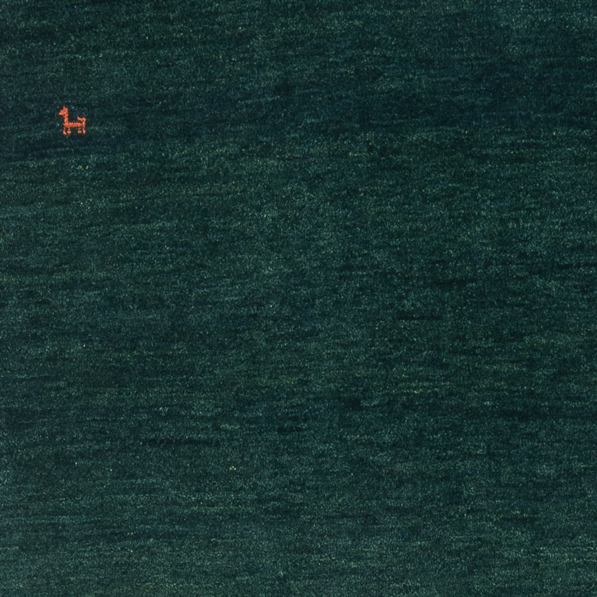 Alfombra Gabbeh - Persa - 178 x 115 cm - verde oscuro