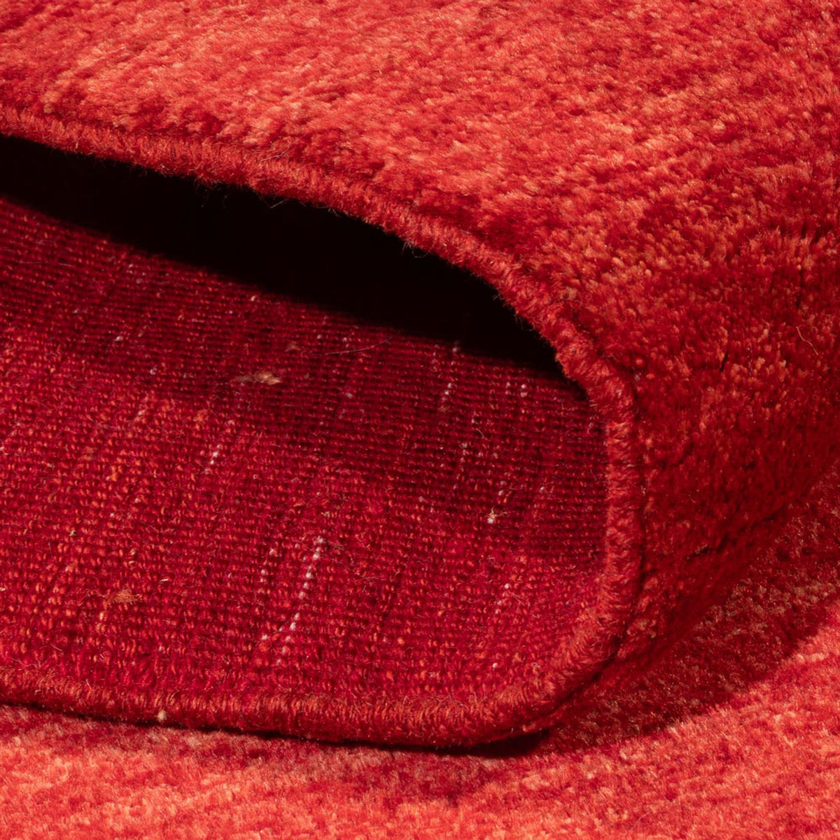 Alfombra Gabbeh - Persa - 186 x 122 cm - rojo