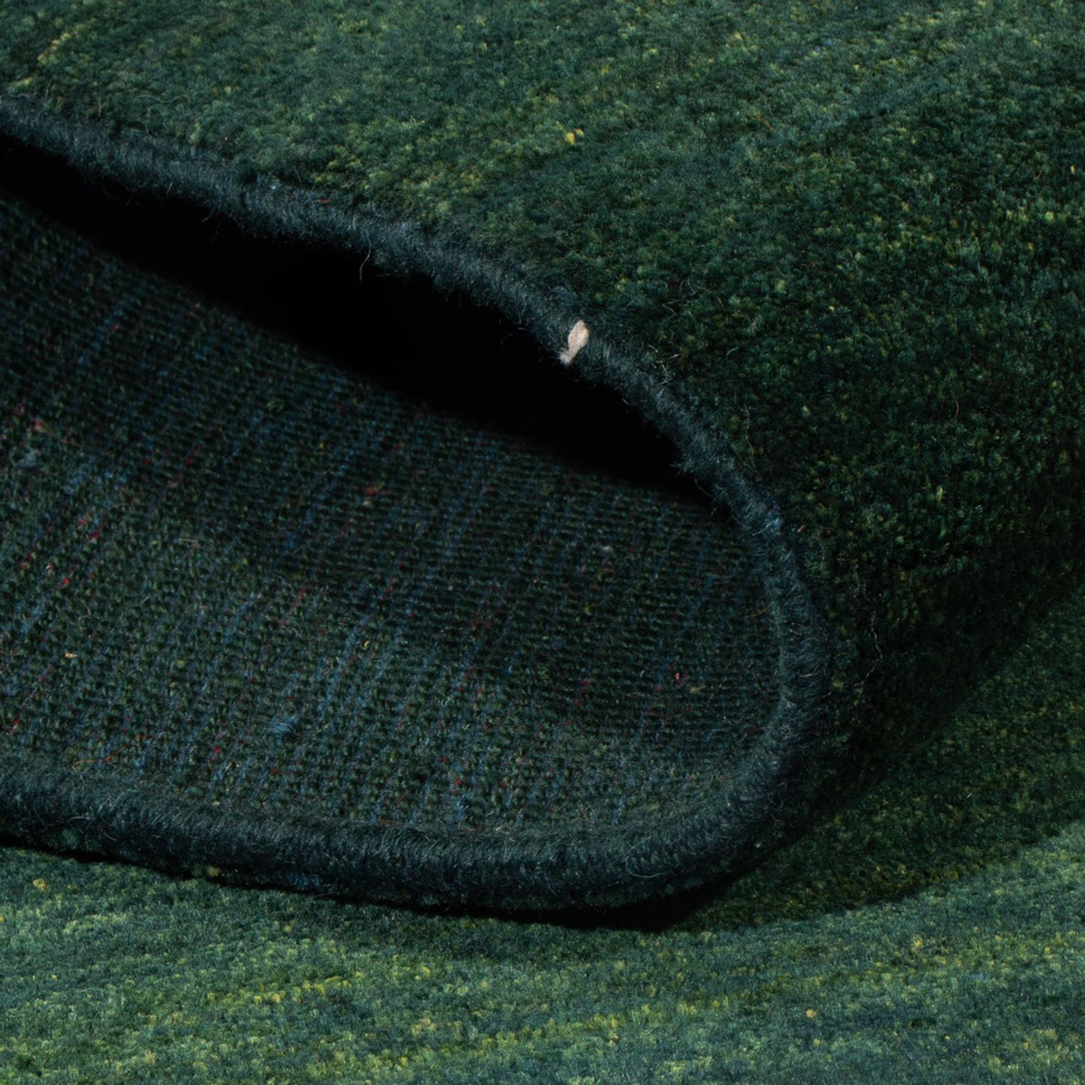 Alfombra Gabbeh - Persa - 175 x 122 cm - verde oscuro