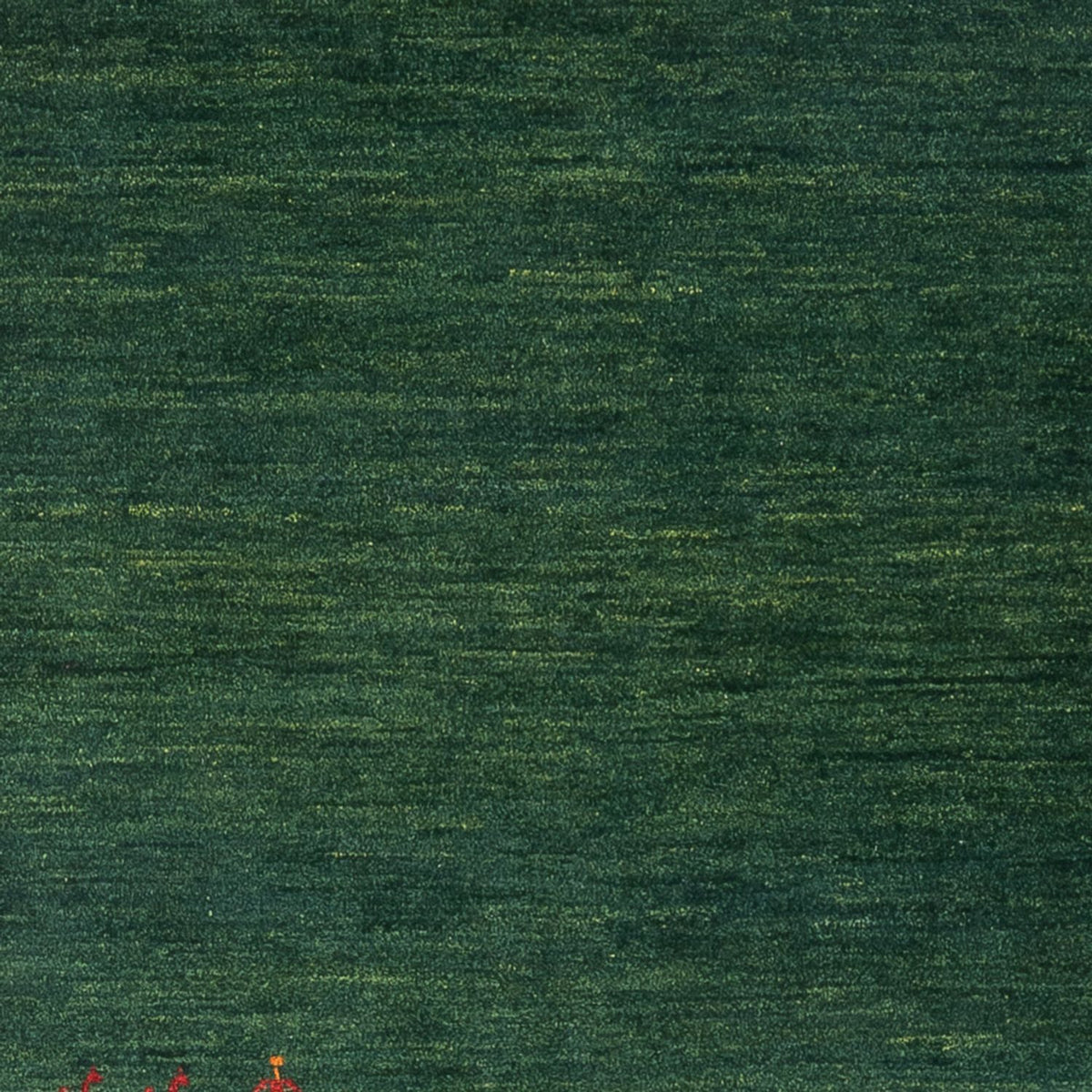Alfombra Gabbeh - Persa - 183 x 115 cm - verde oscuro