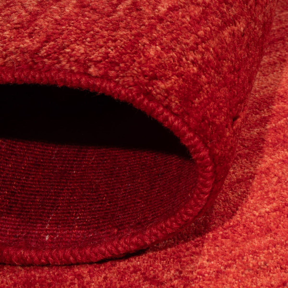 Alfombra Gabbeh - Persa - 145 x 100 cm - rojo