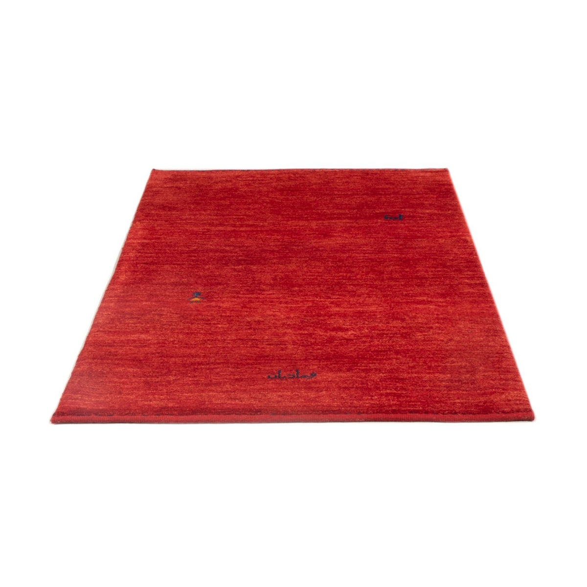 Alfombra Gabbeh - Persa - 145 x 100 cm - rojo