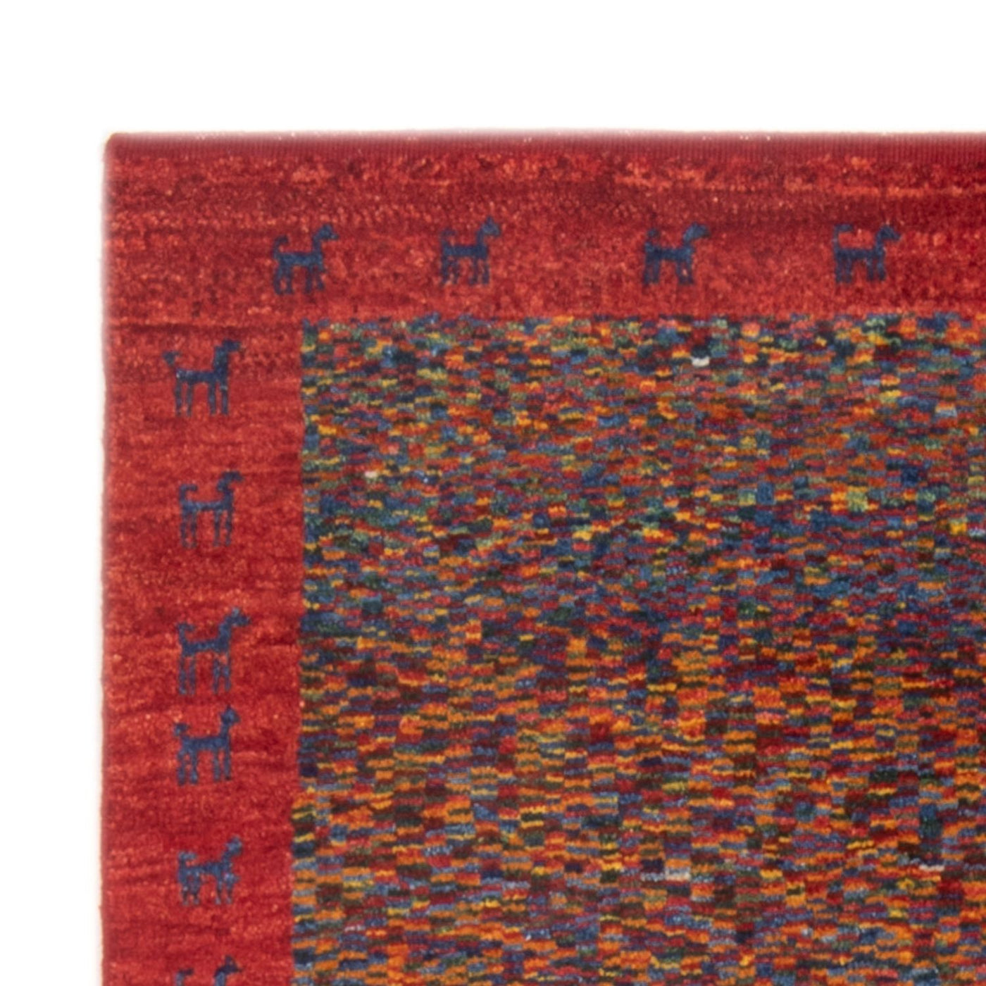 Gabbeh Persa Alfombra 147x100cm - Perserteppich Wollteppich