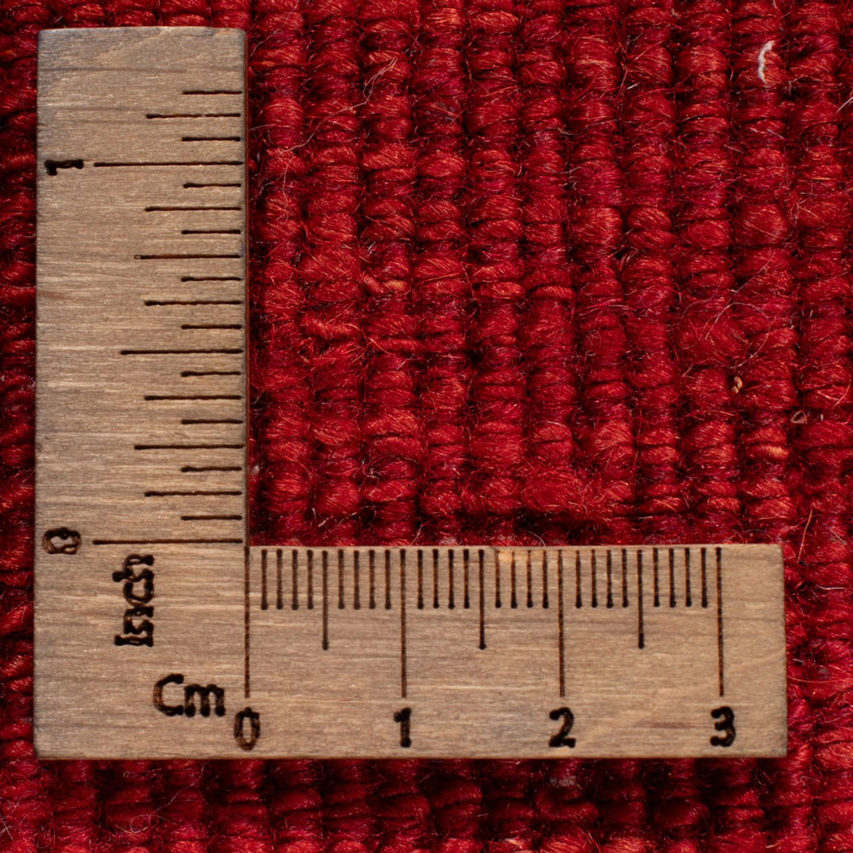 Alfombra Gabbeh - Persa - 142 x 108 cm - rojo