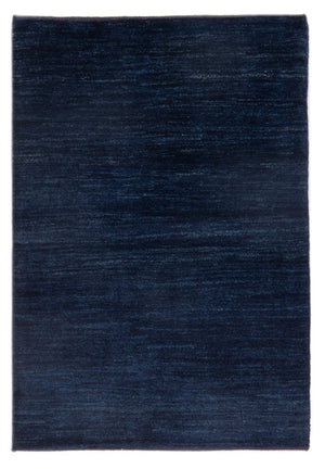Alfombra Gabbeh - Persa - 143 x 90 cm - azul oscuro