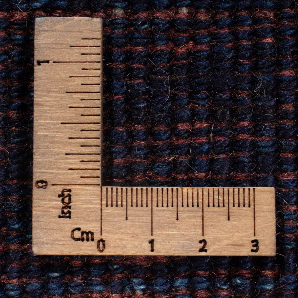 Alfombra Gabbeh - Persa - 143 x 90 cm - azul oscuro