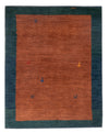 Gabbeh persa Alfombra 105x144cm - Perserteppich Wollteppich - Rectángulo / Multicolor / 105 x 144 cm Rectángulo