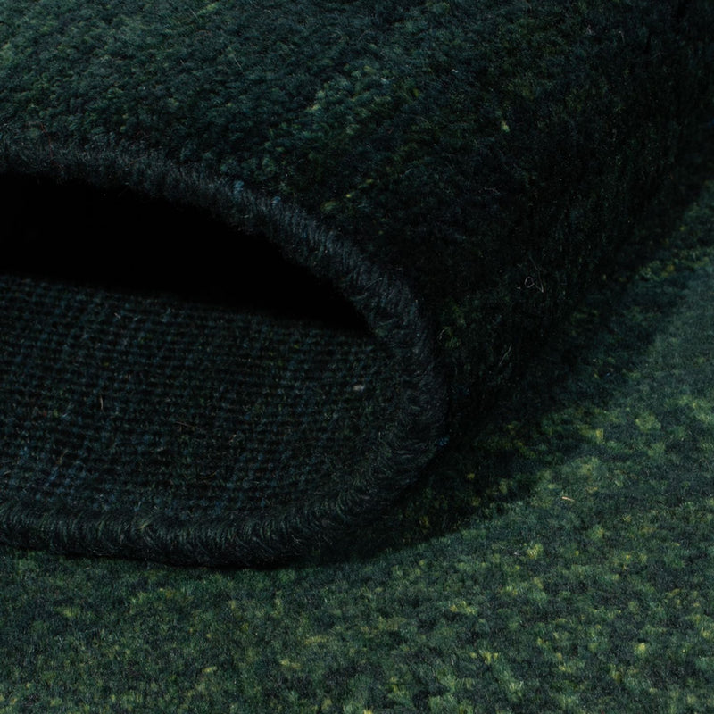 Alfombra Gabbeh - Persa - 148 x 104 cm - verde oscuro