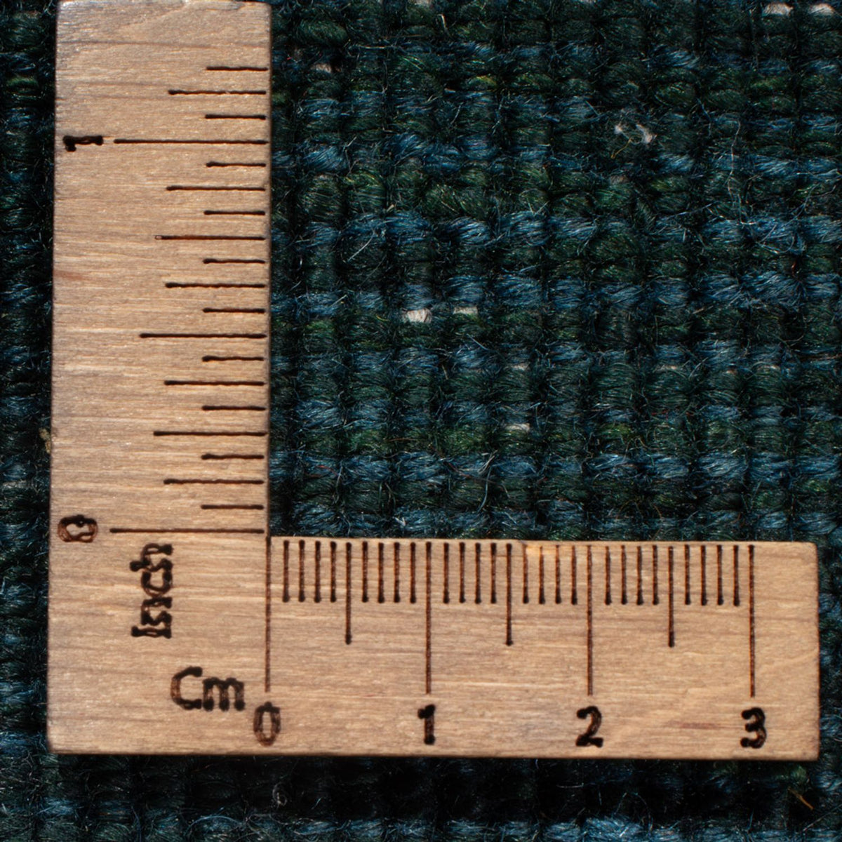 Alfombra Gabbeh - Persa - 148 x 104 cm - verde oscuro