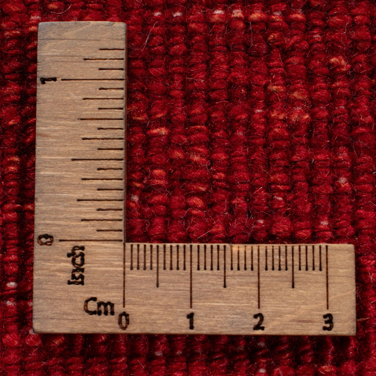 Alfombra Gabbeh - Persa - 130 x 100 cm - rojo