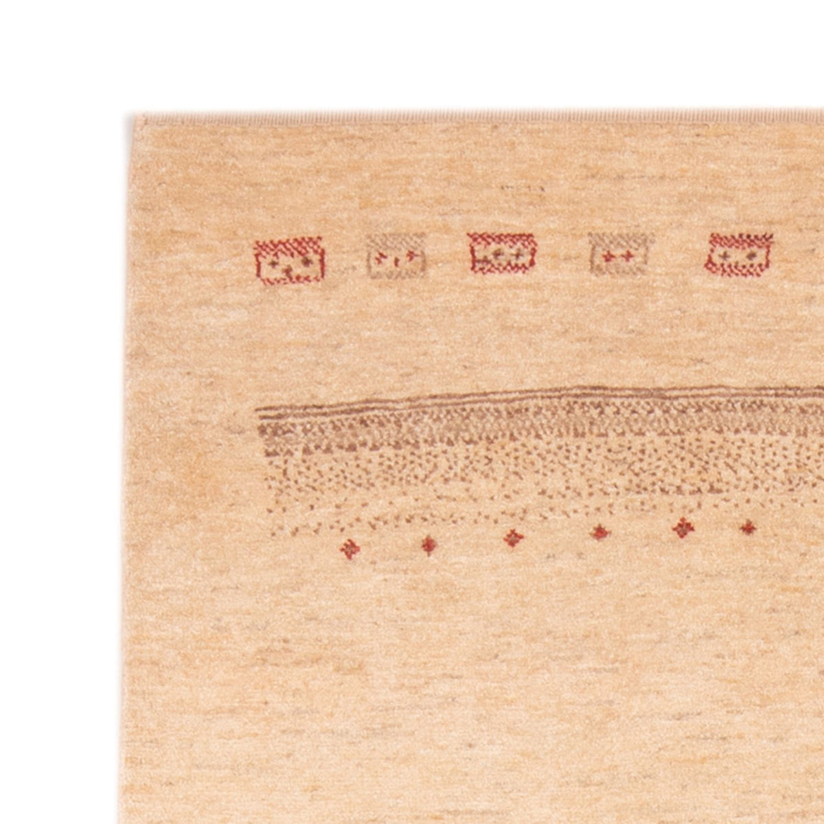 Alfombra Gabbeh - Persa - 153 x 111 cm - beige claro