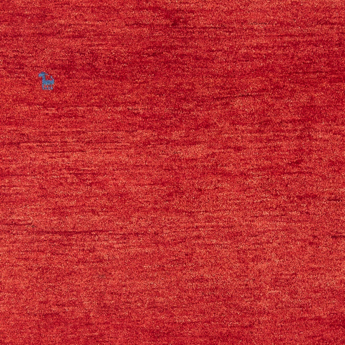 Alfombra Gabbeh - Persa - 184 x 139 cm - rojo