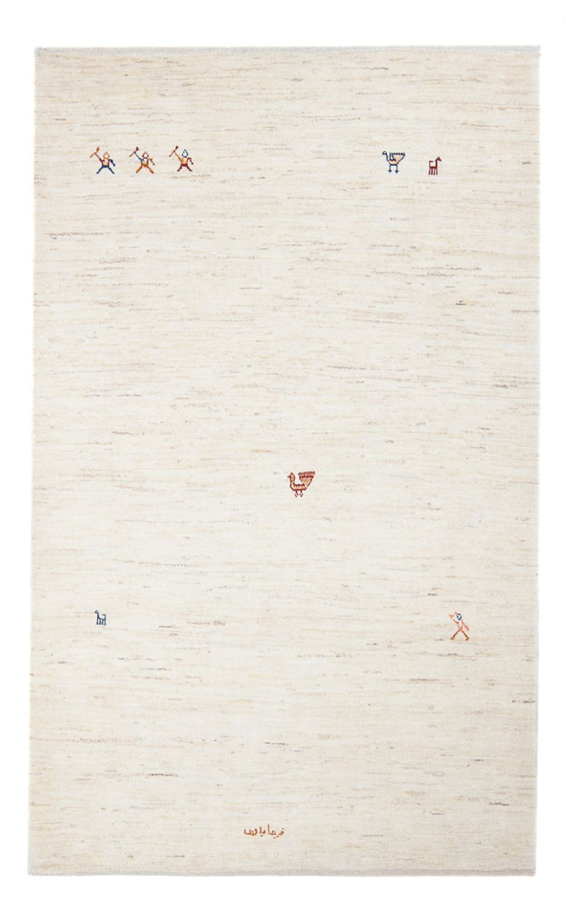 Alfombra Gabbeh - Persa - 189 x 122 cm - beige