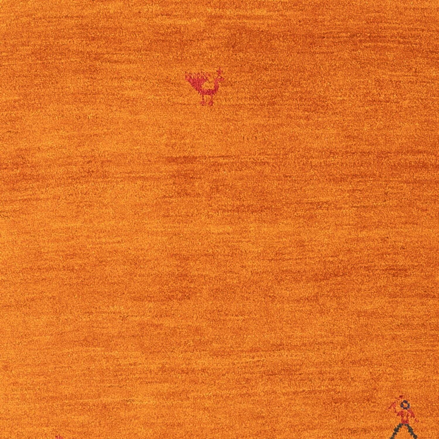 Alfombra Gabbeh - Persa - 176 x 116 cm - naranja