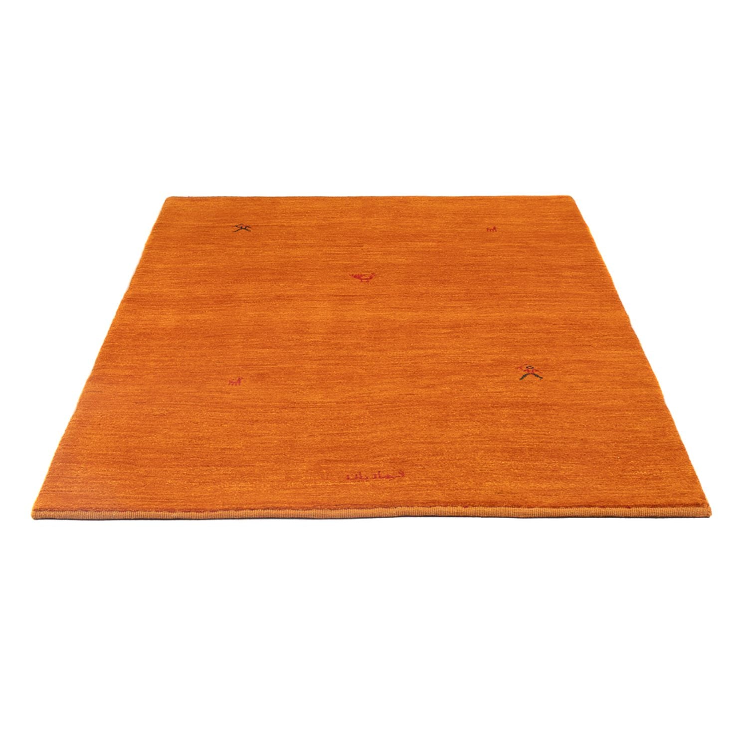 Alfombra Gabbeh - Persa - 176 x 116 cm - naranja