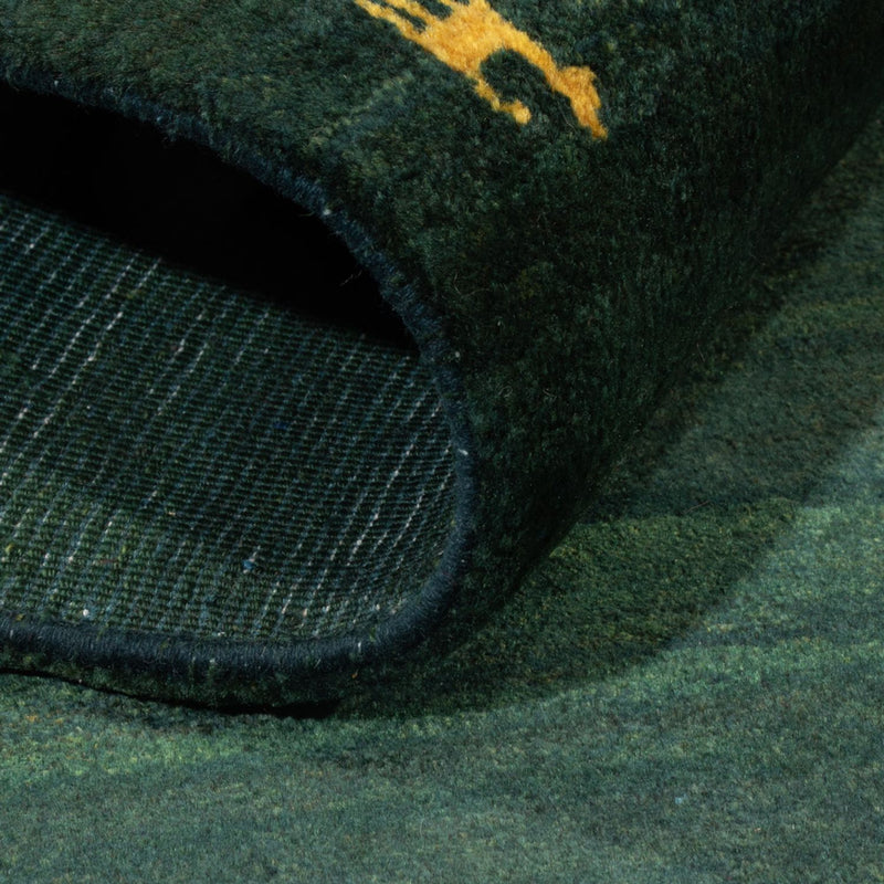 Alfombra Gabbeh - Persa - 183 x 113 cm - verde