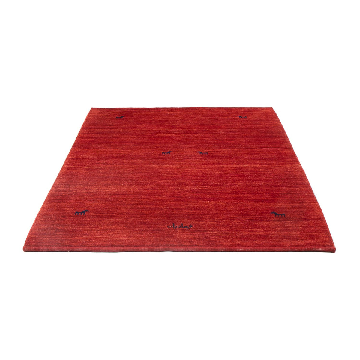 Alfombra Gabbeh - Persa - 176 x 124 cm - rojo