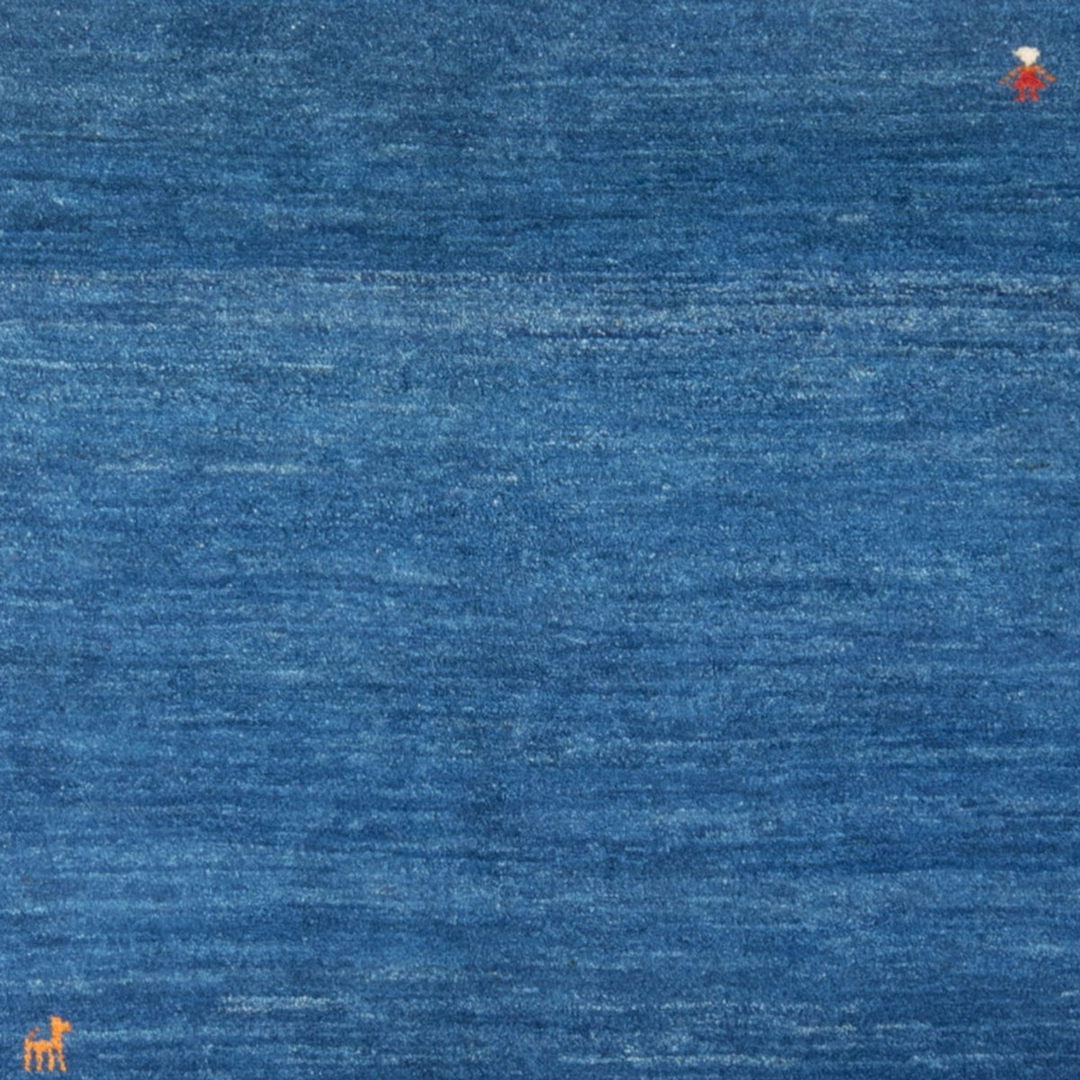 Alfombra Gabbeh - Persa - 184 x 122 cm - azul marino