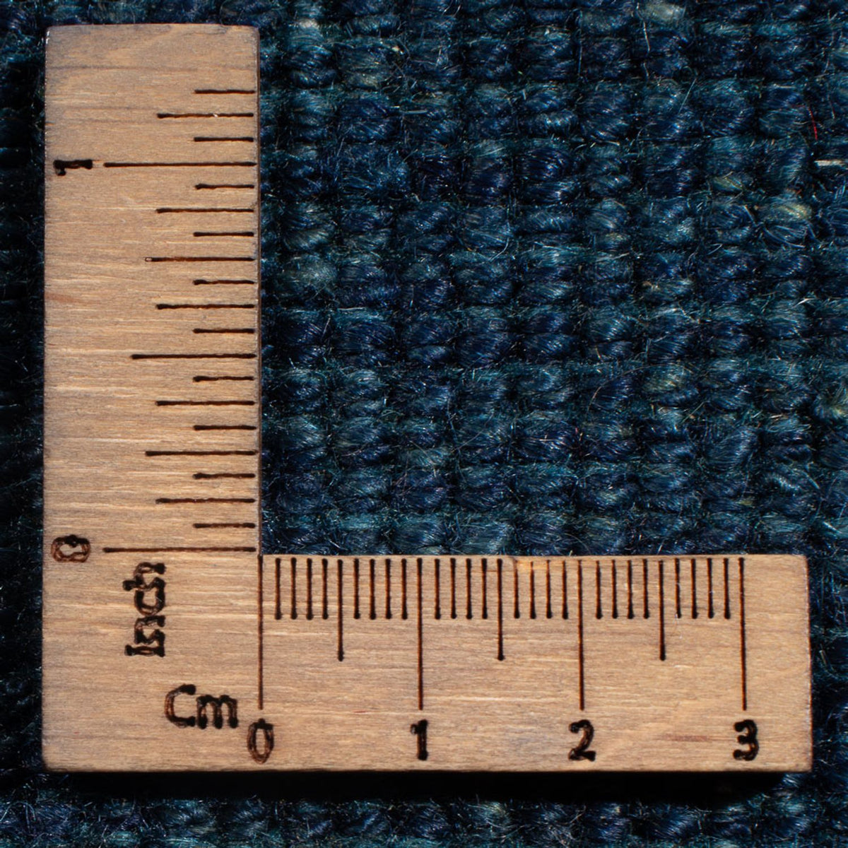 Alfombra Gabbeh - Persa - 193 x 119 cm - azul oscuro