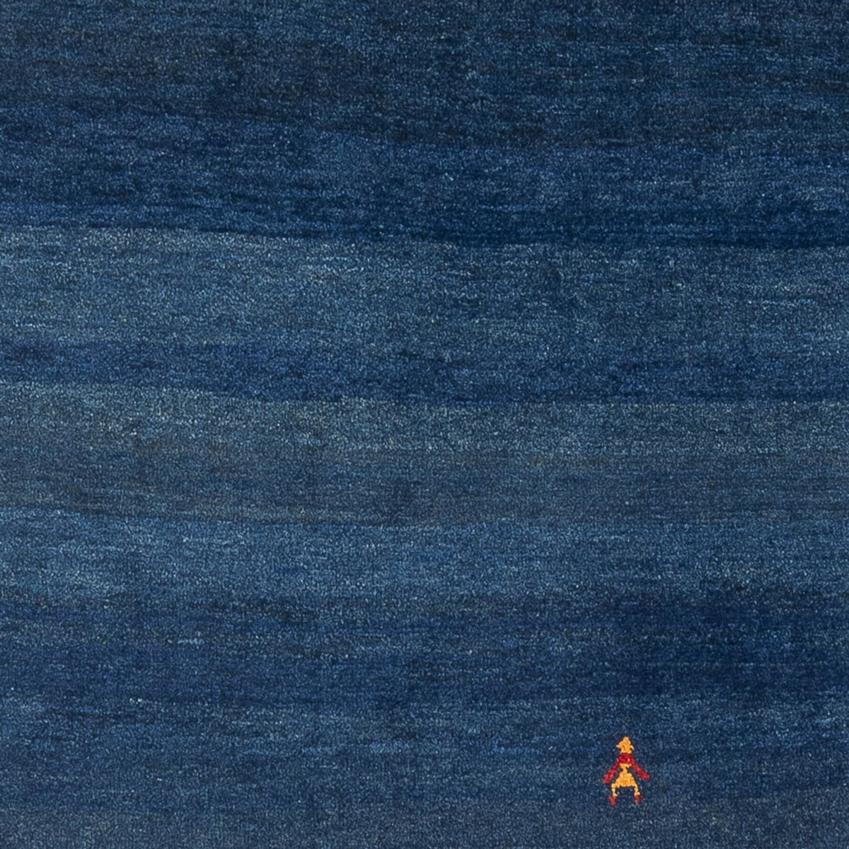 Alfombra Gabbeh - Persa - 172 x 117 cm - azul oscuro