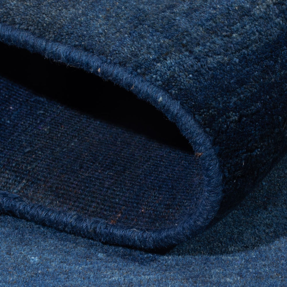 Alfombra Gabbeh - Persa - 172 x 117 cm - azul oscuro