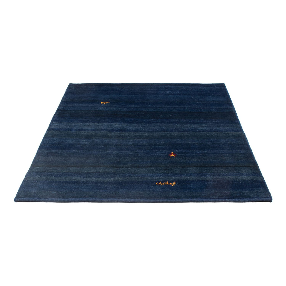 Alfombra Gabbeh - Persa - 172 x 117 cm - azul oscuro