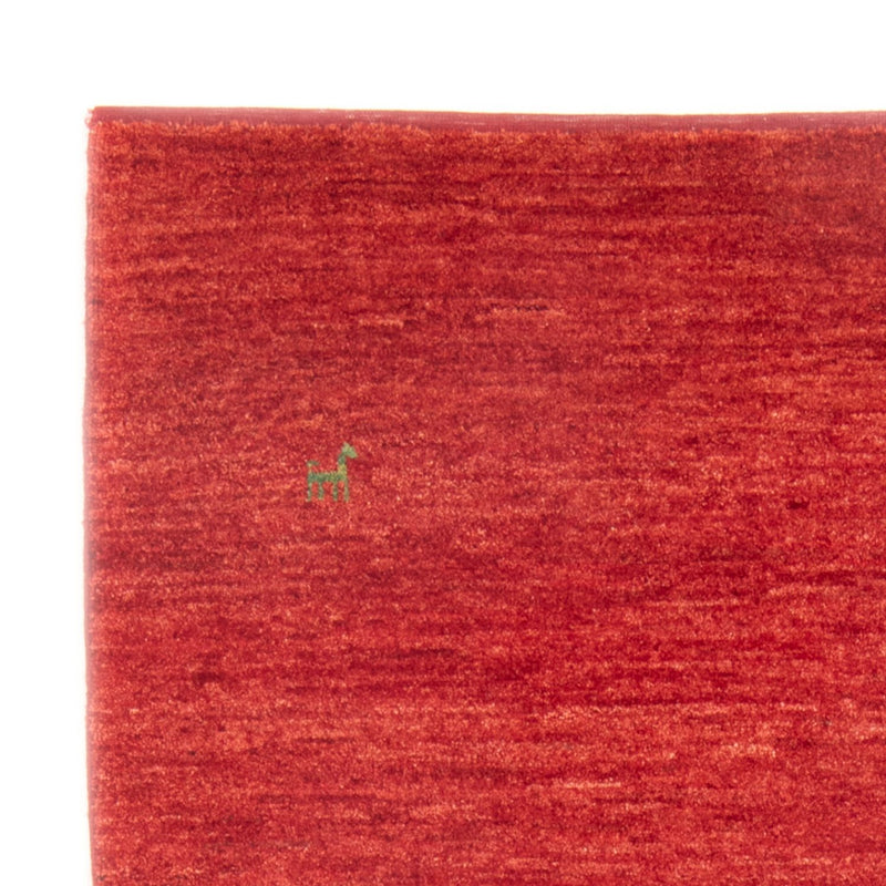 Alfombra Gabbeh - Persa - 196 x 128 cm - rojo