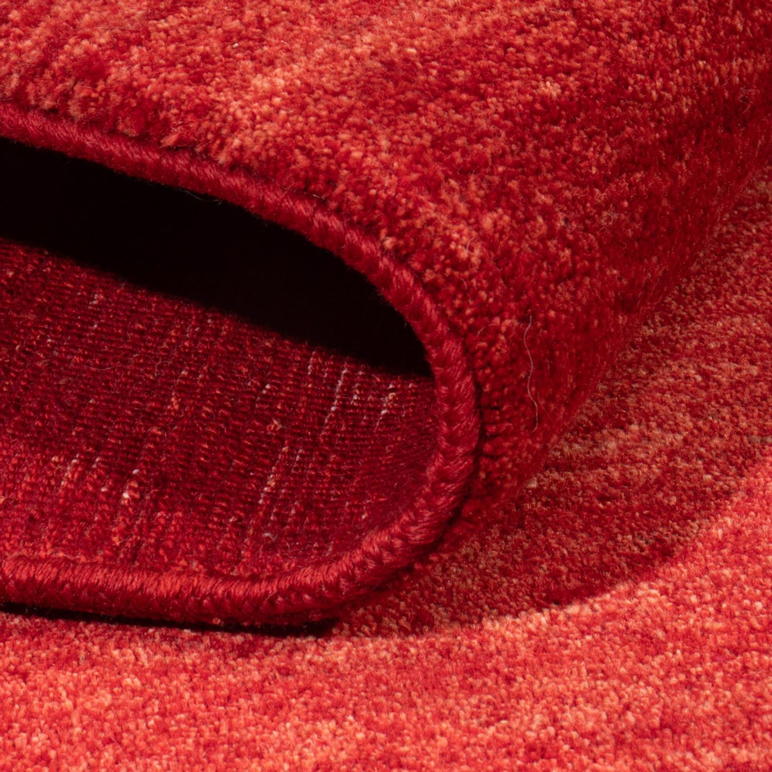 Alfombra Gabbeh - Persa - 196 x 128 cm - rojo