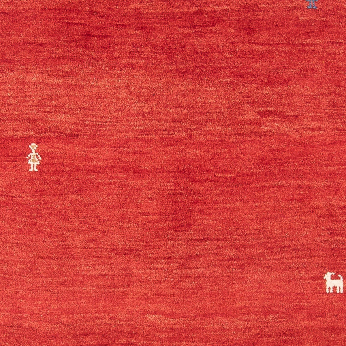 Alfombra Gabbeh - Persa - 169 x 115 cm - rojo