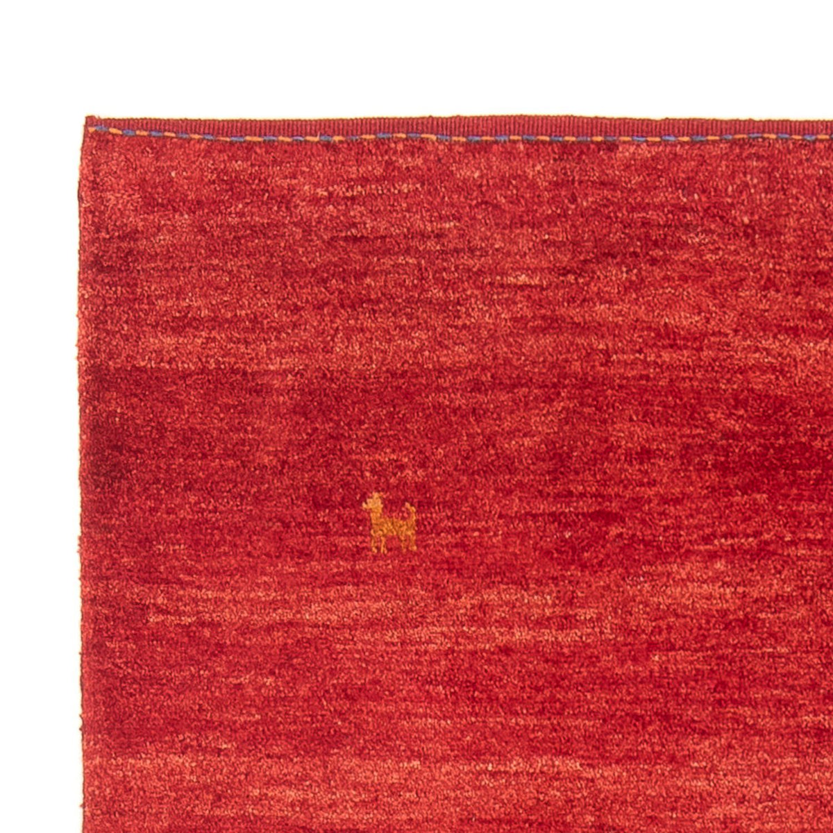 Alfombra Gabbeh - Persa - 169 x 115 cm - rojo