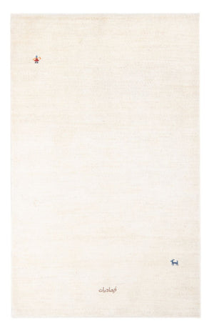 Alfombra Gabbeh - Persa - 173 x 110 cm - blanco