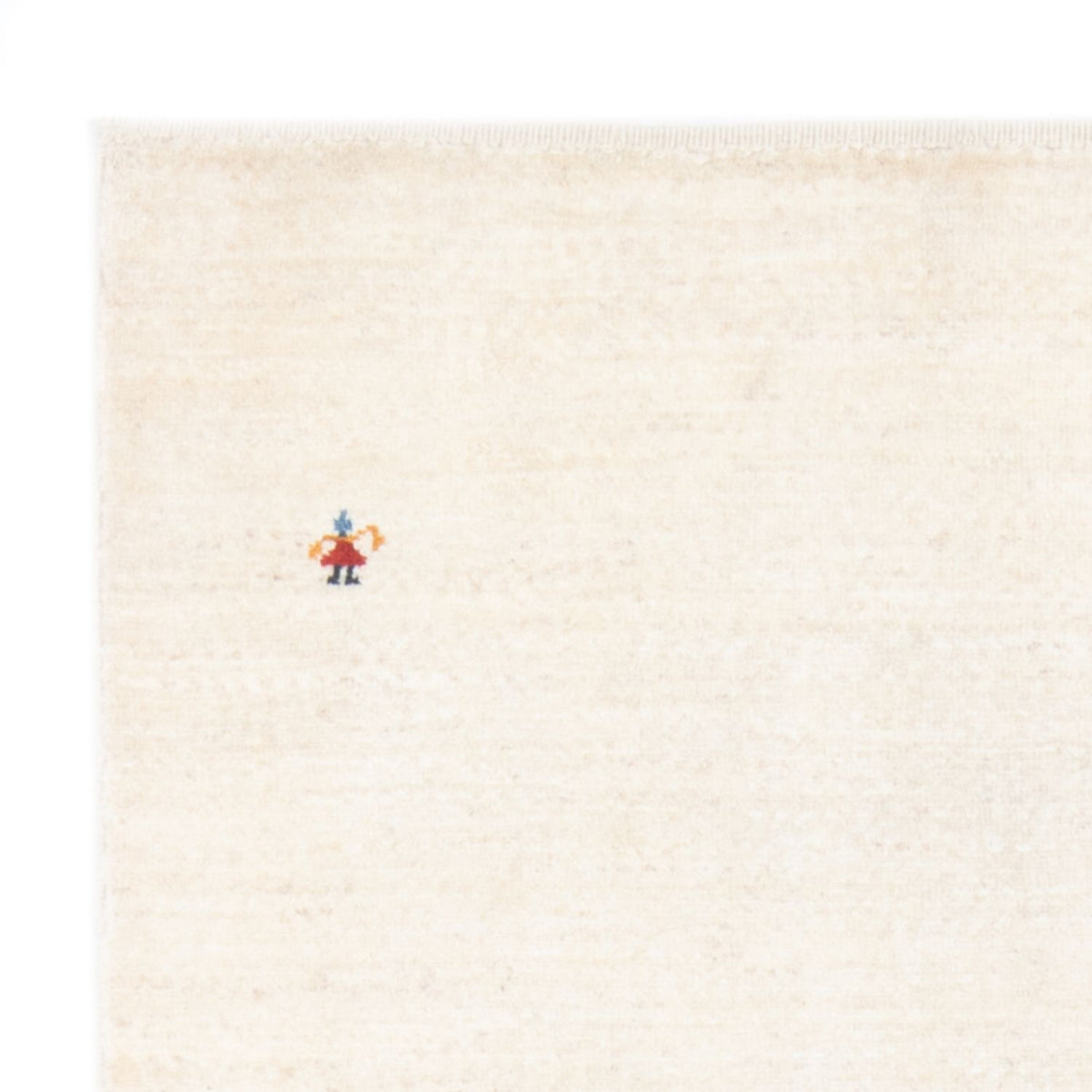 Alfombra Gabbeh - Persa - 173 x 110 cm - blanco