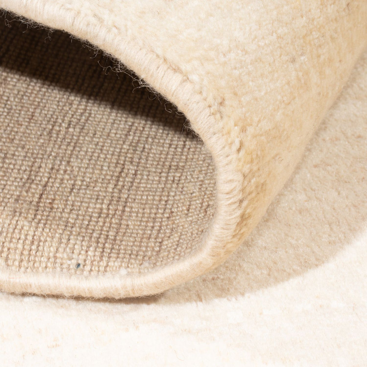 Alfombra Gabbeh - Persa - 173 x 110 cm - blanco