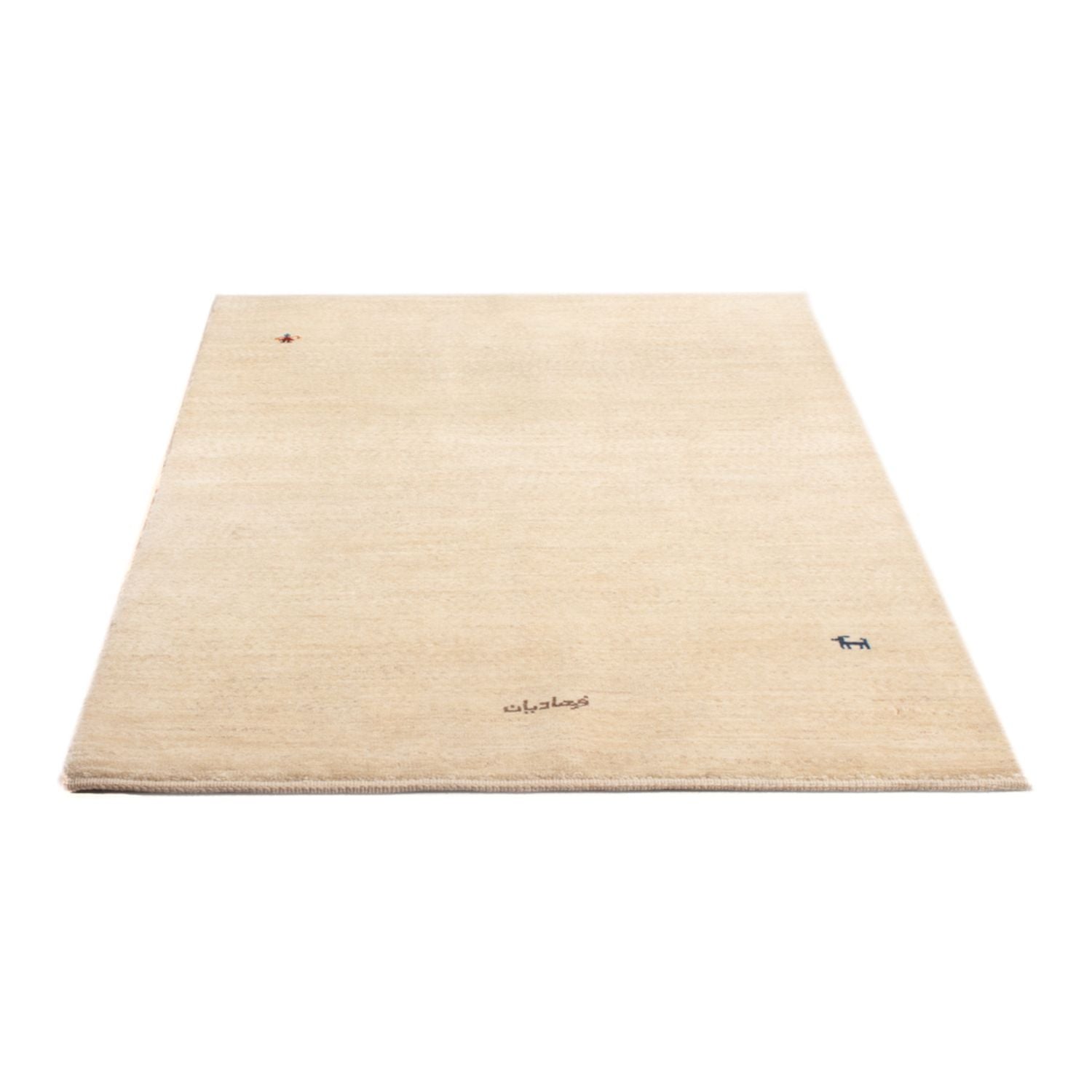 Alfombra Gabbeh - Persa - 173 x 110 cm - blanco