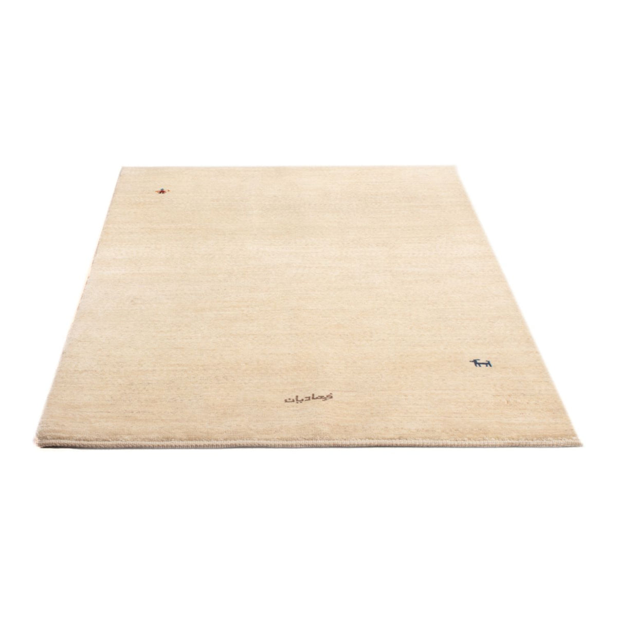 Alfombra Gabbeh - Persa - 173 x 110 cm - blanco