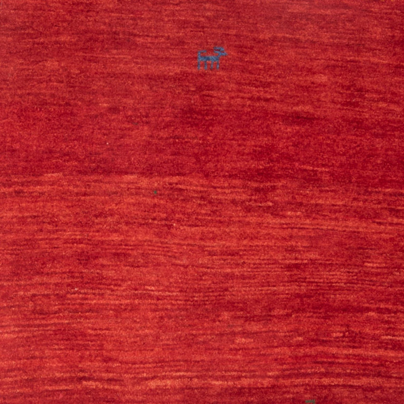 Alfombra Gabbeh - Persa - 185 x 114 cm - rojo