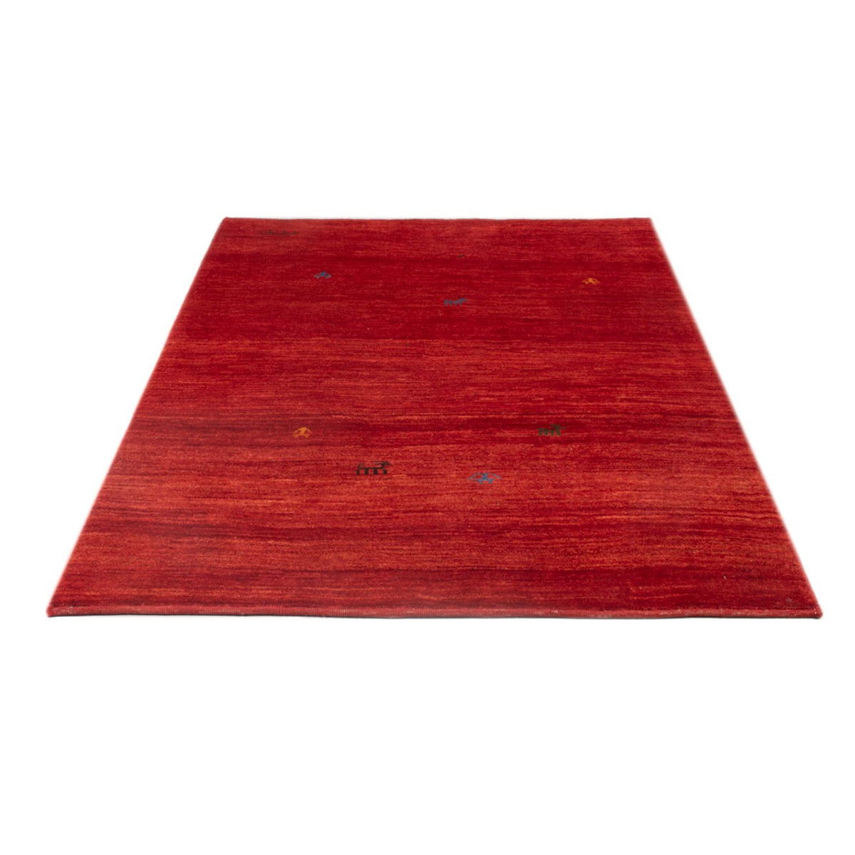 Alfombra Gabbeh - Persa - 185 x 114 cm - rojo