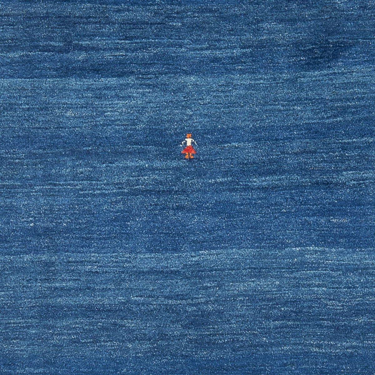 Alfombra Gabbeh - Persa - 192 x 122 cm - azul oscuro