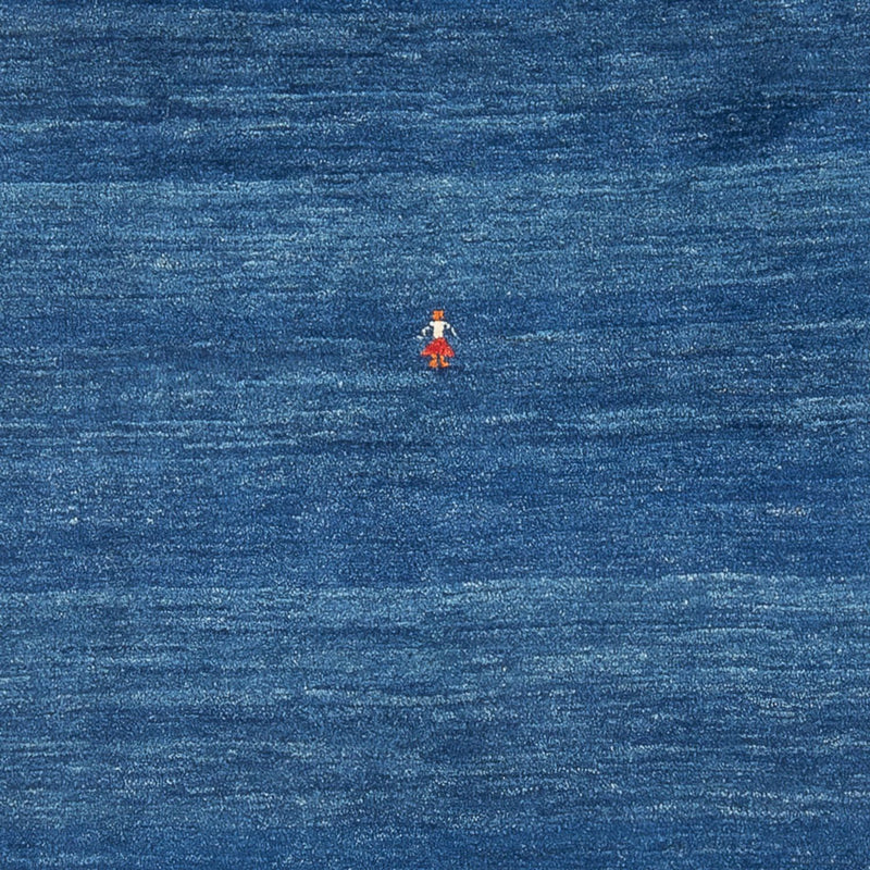 Alfombra Gabbeh - Persa - 192 x 122 cm - azul oscuro