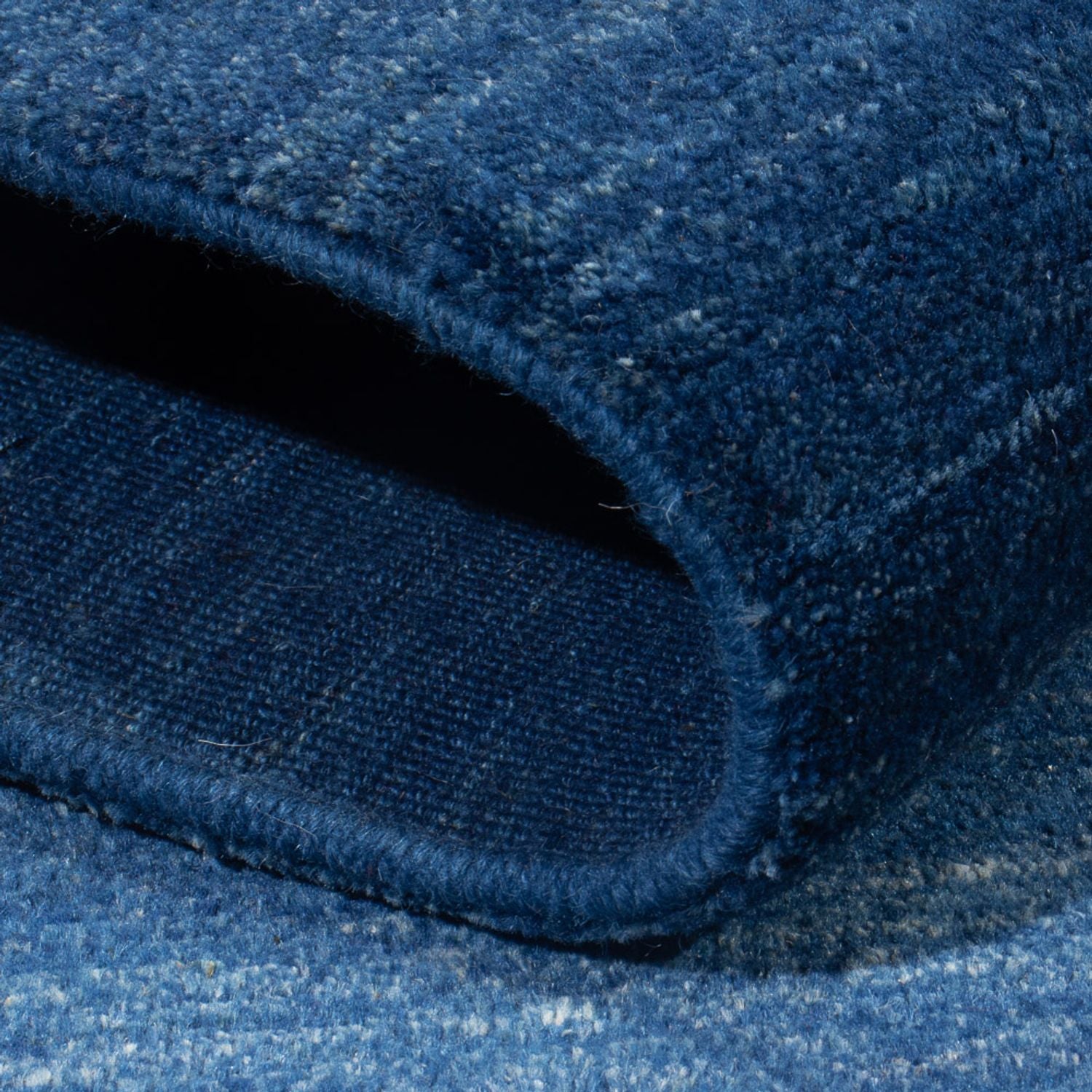Alfombra Gabbeh - Persa - 192 x 122 cm - azul oscuro