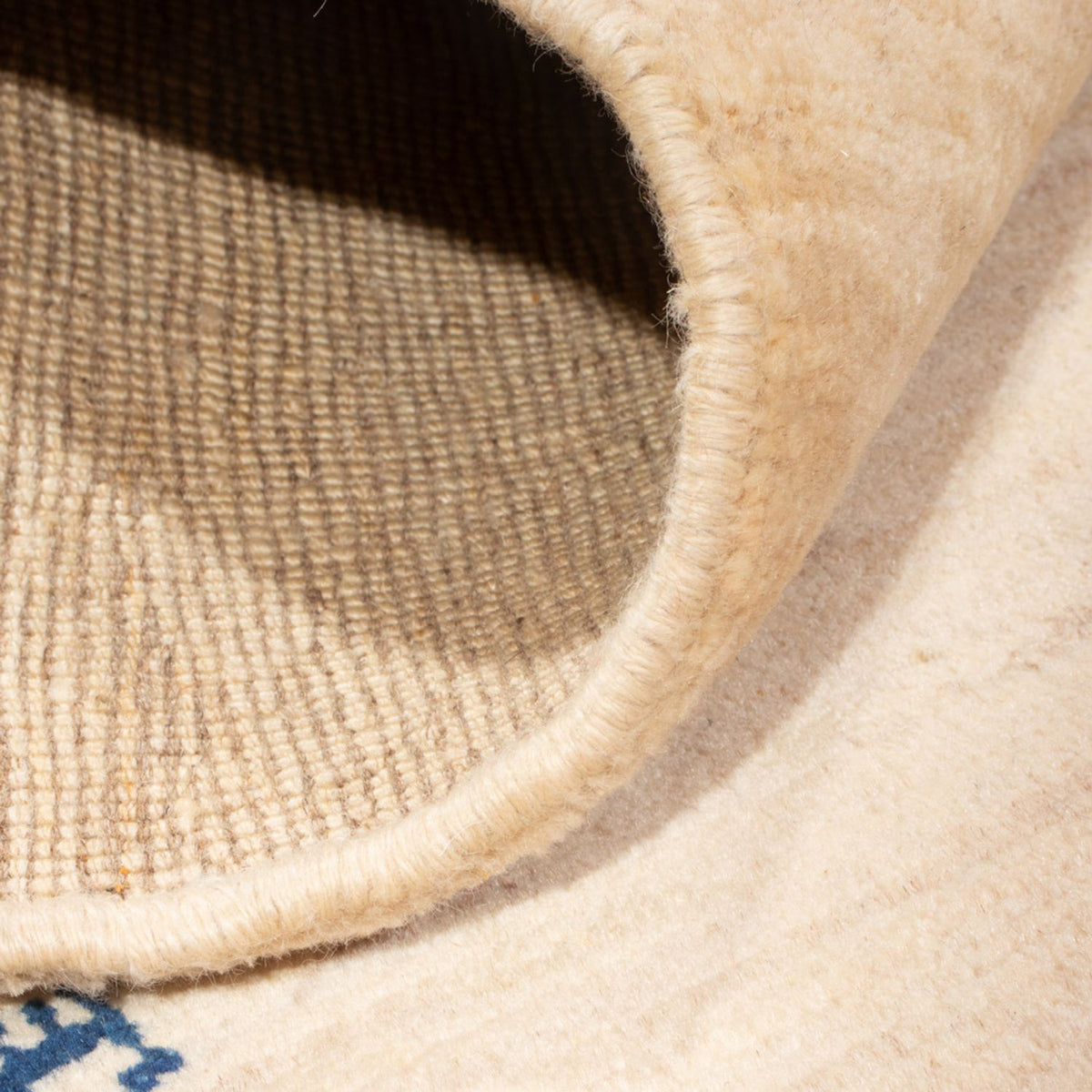 Alfombra Gabbeh - Persa - 150 x 109 cm - beige claro