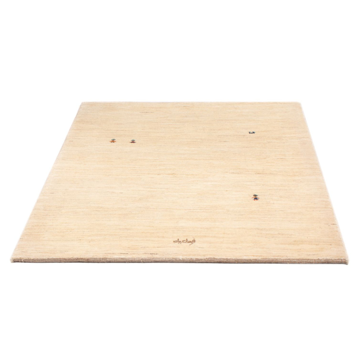 Alfombra Gabbeh - Persa - 150 x 109 cm - beige claro