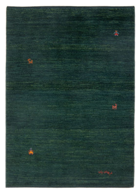 Alfombra Gabbeh - Persa - 146 x 98 cm - verde oscuro