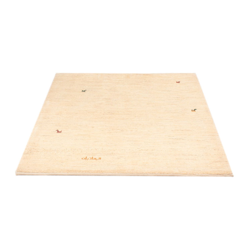 Alfombra Gabbeh - Persa - 153 x 108 cm - beige claro