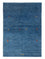 Alfombra Gabbeh - Persa - 144 x 96 cm - azul marino